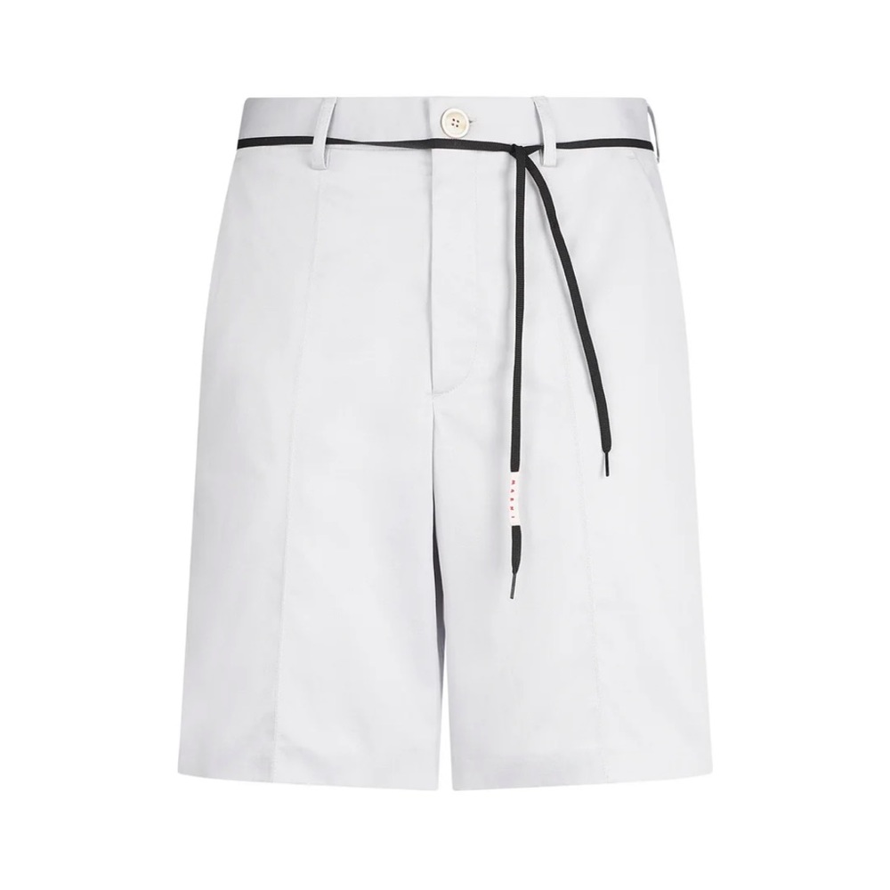 RALPH LAUREN GOLF white shorts blue belt stripes cotton skirt sports tennis